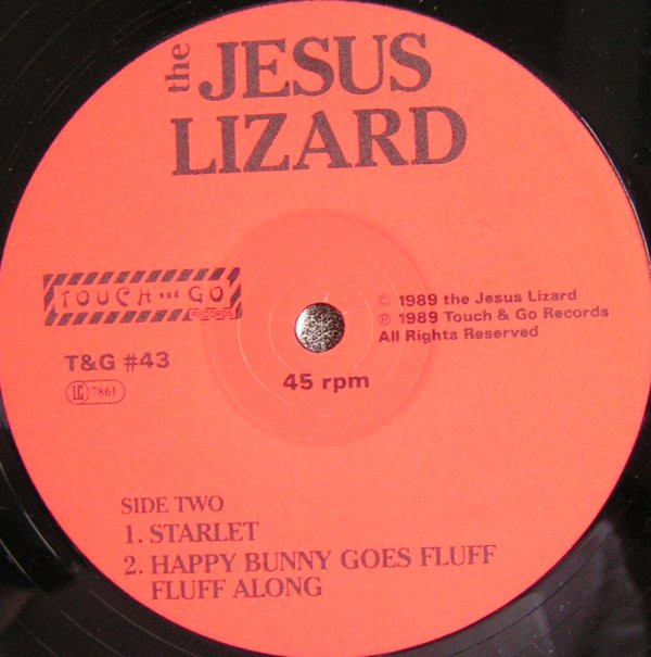 The Jesus Lizard - Pure | Touch And Go (T&G #43) - 4
