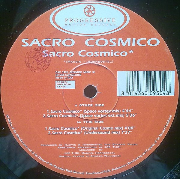 Sacro Cosmico - Sacro Cosmico | PRG (Progressive Motion Records) (PRG 7030) - main Sacro Cosmico - Sacro Cosmico | PRG (Progressive Motion Records) (PRG 7030) - main