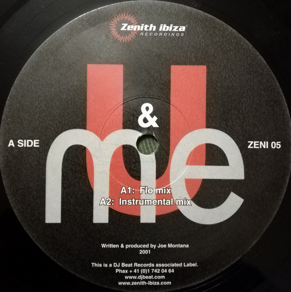 Joe Montana - U & Me | Zenith Ibiza (ZENI 05) - 6 Joe Montana - U & Me | Zenith Ibiza (ZENI 05) - 6