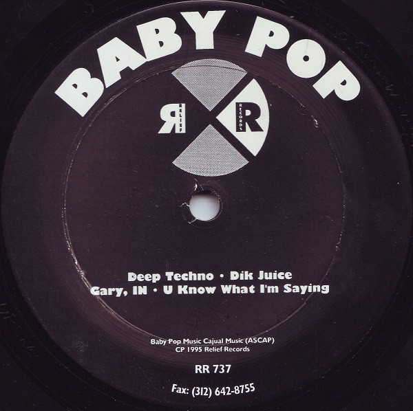 Baby Pop - Deep Techno | Relief Records (RR737)