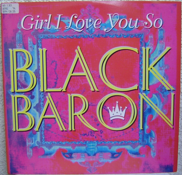 Black Baron - Girl, I Love You So | TIME (TIME 035) - main
