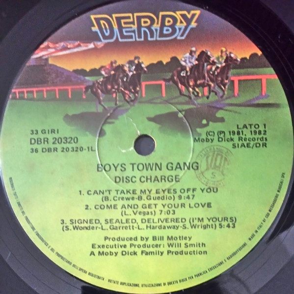 Boys Town Gang - Disc Charge | Derby (DBR 20320) - 3 Boys Town Gang - Disc Charge | Derby (DBR 20320) - 3