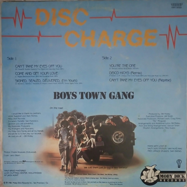 Boys Town Gang - Disc Charge | Derby (DBR 20320) - 2 Boys Town Gang - Disc Charge | Derby (DBR 20320) - 2