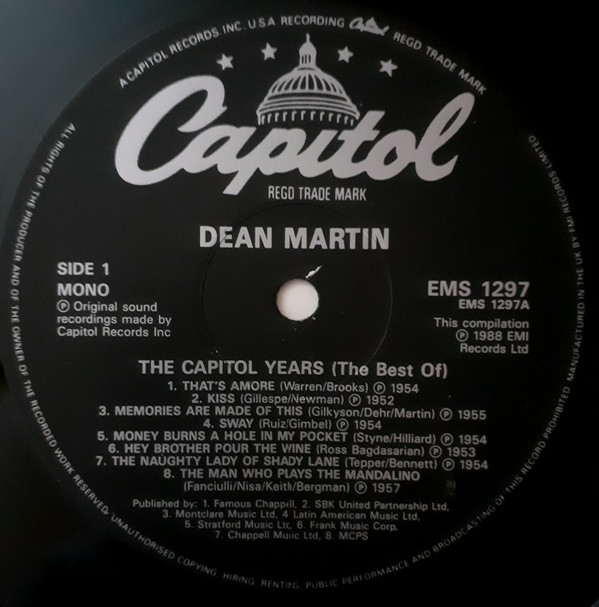 The Best Of "The Capitol Years"