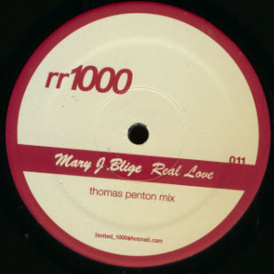 Mary J. Blige - Real Love (Thomas Penton Mix) | rr1000 (011) - 2