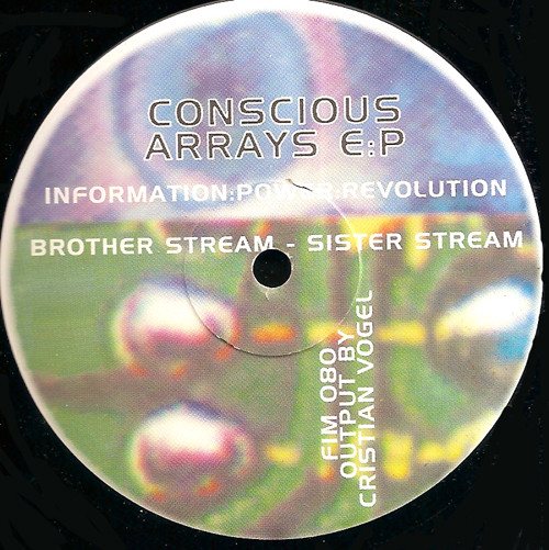 Cristian Vogel - Conscious Arrays E:P | Force Inc. Music Works (FIM 080)
