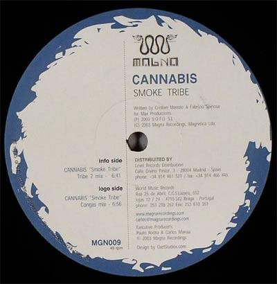 Cannabis - Smoke Tribe | Magna Recordings (MGN009) - main