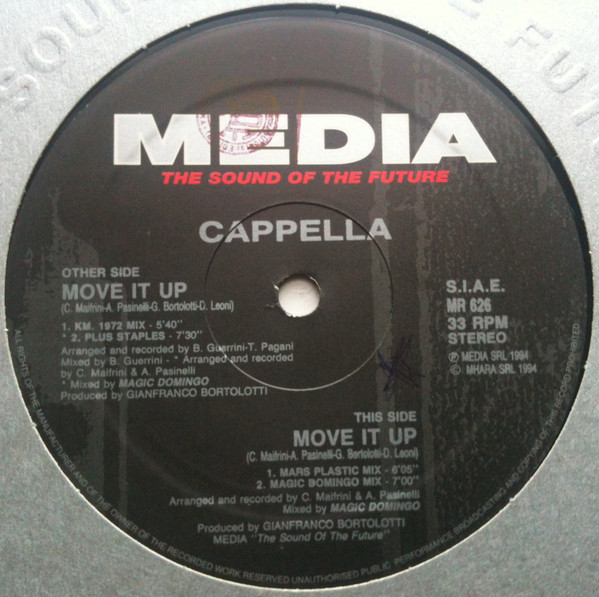 Cappella - Move It Up | Media Records (MR 626) - main Cappella - Move It Up | Media Records (MR 626) - main