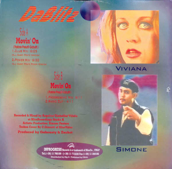 Da Blitz - Movin' On | Inprogress (INPR1110) - 2 Da Blitz - Movin' On | Inprogress (INPR1110) - 2