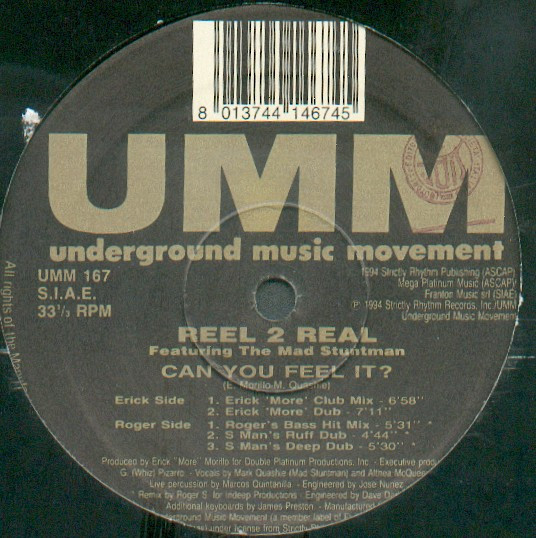 Reel 2 Real Featuring The Mad Stuntman - Can You Feel It? | UMM (UMM 167) - 2