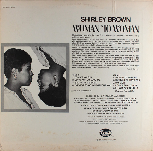Shirley Brown - Woman To Woman | Truth Records (TRS 4206) - 2 Shirley Brown - Woman To Woman | Truth Records (TRS 4206) - 2