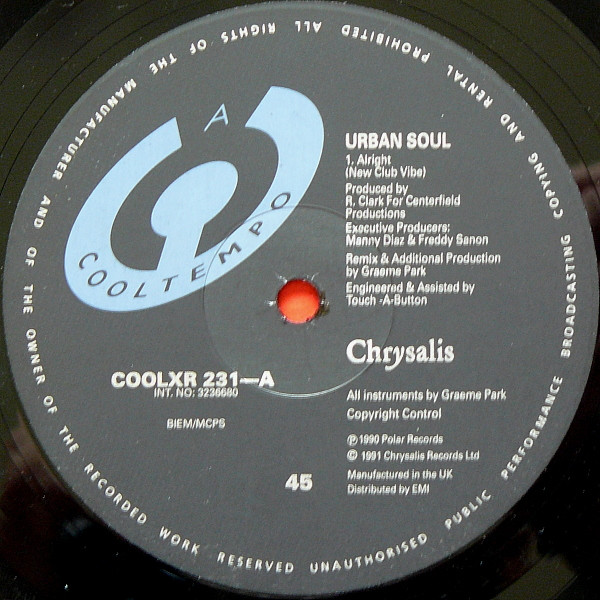 Urban Soul - Alright (Remix) | Cooltempo (coolxr231) - 3