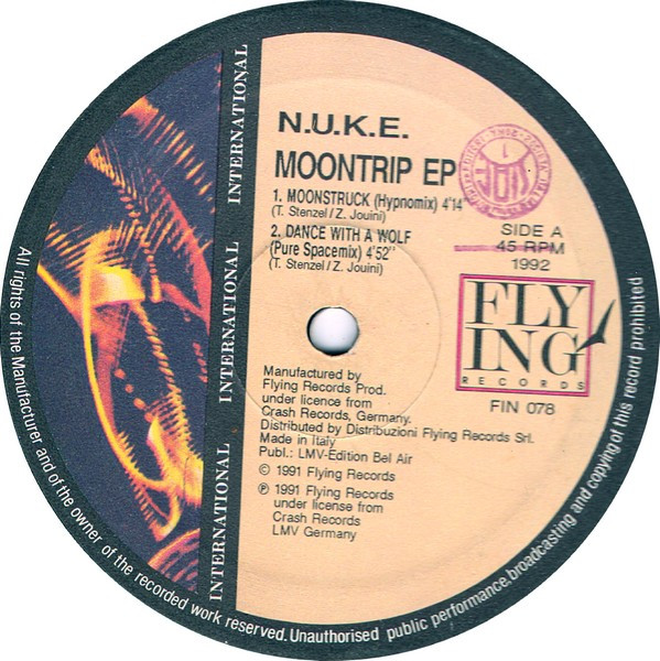 N.U.K.E. - Moontrip EP | Flying International (FIN 078) - main N.U.K.E. - Moontrip EP | Flying International (FIN 078) - main
