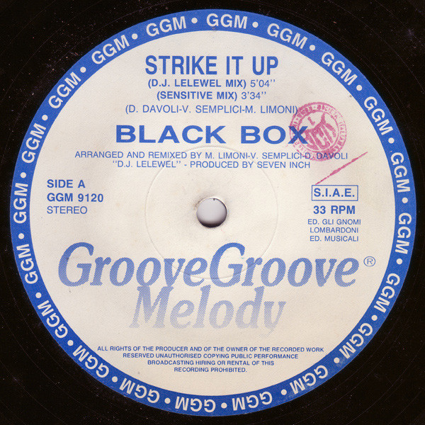 Black Box - Strike It Up | Groove Groove Melody (GGM 9120) - main Black Box - Strike It Up | Groove Groove Melody (GGM 9120) - main