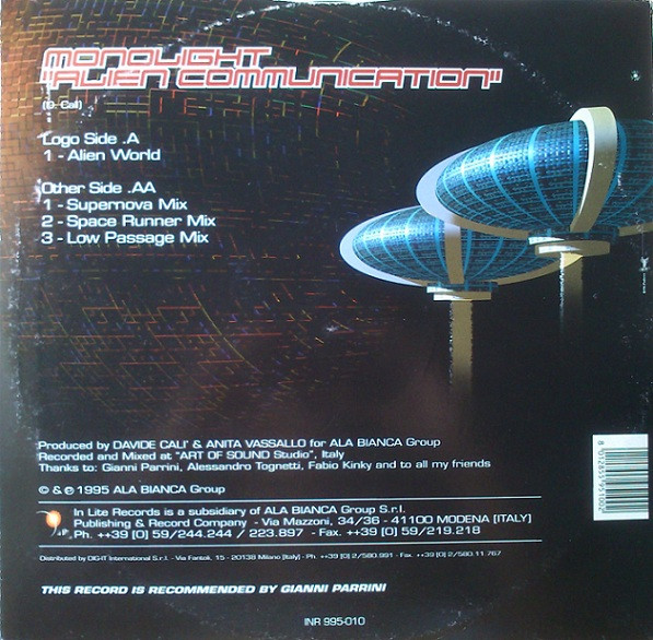 Monolight - Alien Communication | In Lite (INR 995-010) - 2