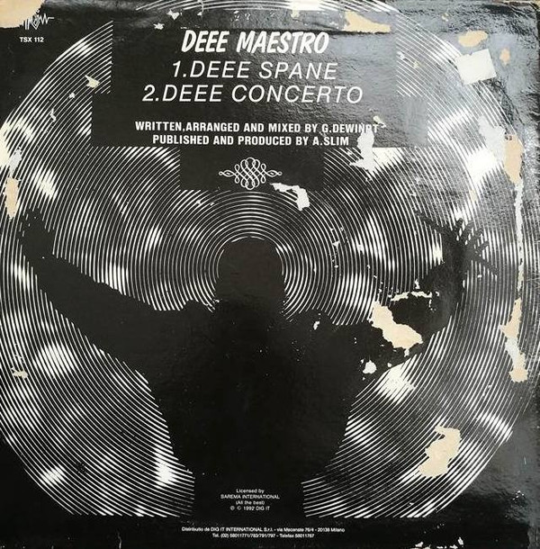 Deee Maestro - Deee Spane / Deee Concerto | Top Secret Records (TSX 112) - 2 Deee Maestro - Deee Spane / Deee Concerto | Top Secret Records (TSX 112) - 2