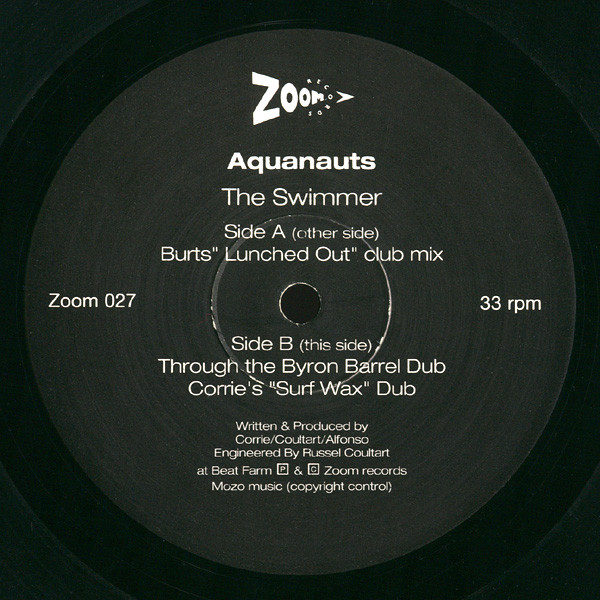 Aquanauts - The Swimmer | Zoom Records (Zoom 027) - 4 Aquanauts - The Swimmer | Zoom Records (Zoom 027) - 4