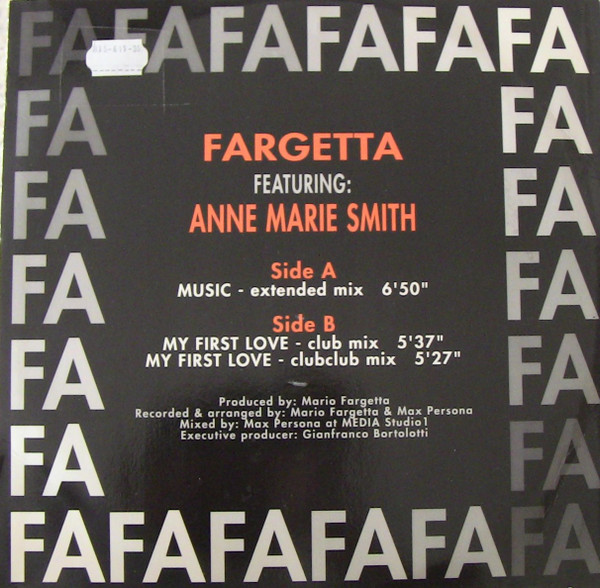 Fargetta Featuring Ann-Marie Smith - Music / My First Love | Marton & Media (MM 005) - 2 Fargetta Featuring Ann-Marie Smith - Music / My First Love | Marton & Media (MM 005) - 2