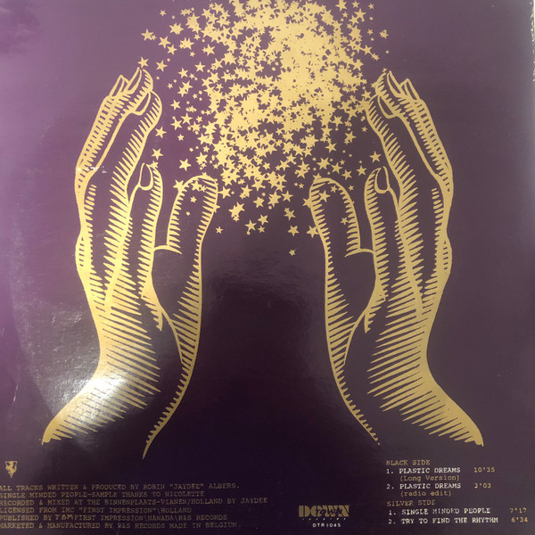 Jaydee - Plastic Dreams | Downtown (DTR 1045) - 2