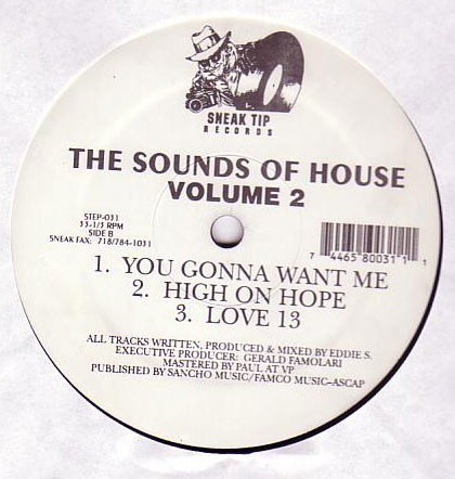 Eddie S. - The Sounds Of House Volume 2 | Sneak Tip Records (STEP-031) - 3 Eddie S. - The Sounds Of House Volume 2 | Sneak Tip Records (STEP-031) - 3