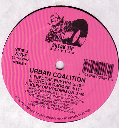 Urban Coalition - May Be Black | Sneak Tip Records (STR-6) - 2 Urban Coalition - May Be Black | Sneak Tip Records (STR-6) - 2