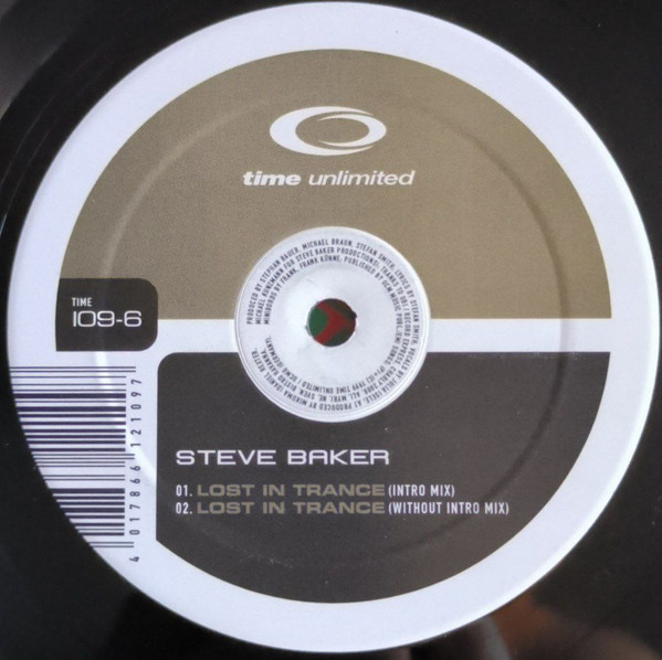 Steve Baker - Lost In Trance | Time Unlimited (TIME 109-6) - 2