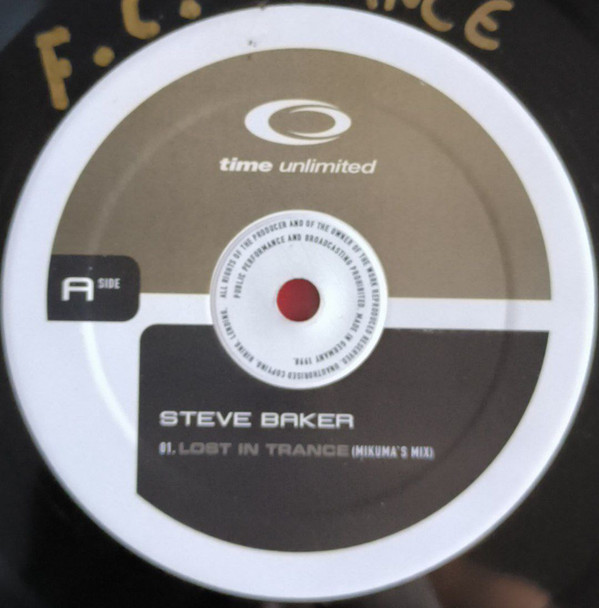 Steve Baker - Lost In Trance | Time Unlimited (TIME 109-6) - main