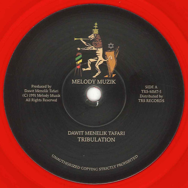 Dawit Menelik Tafari - Tribulation | Melody Muzik (TRS-MM7-5) - main