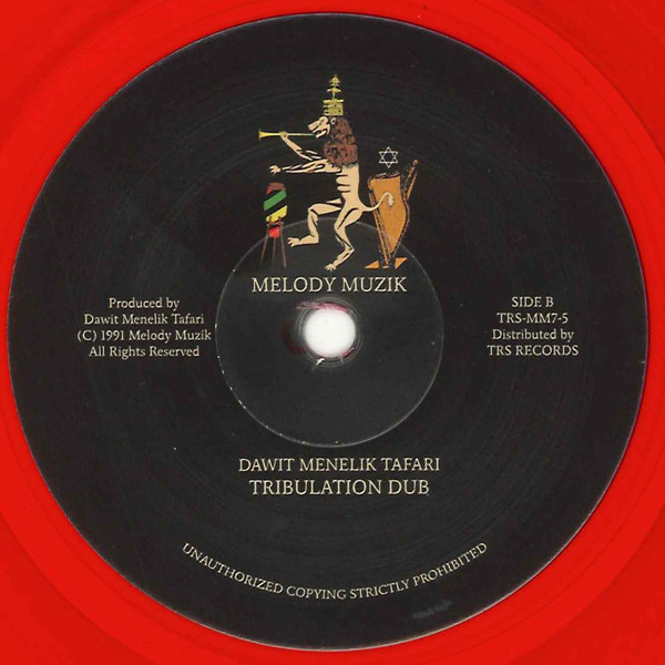 Dawit Menelik Tafari - Tribulation | Melody Muzik (TRS-MM7-5) - 2
