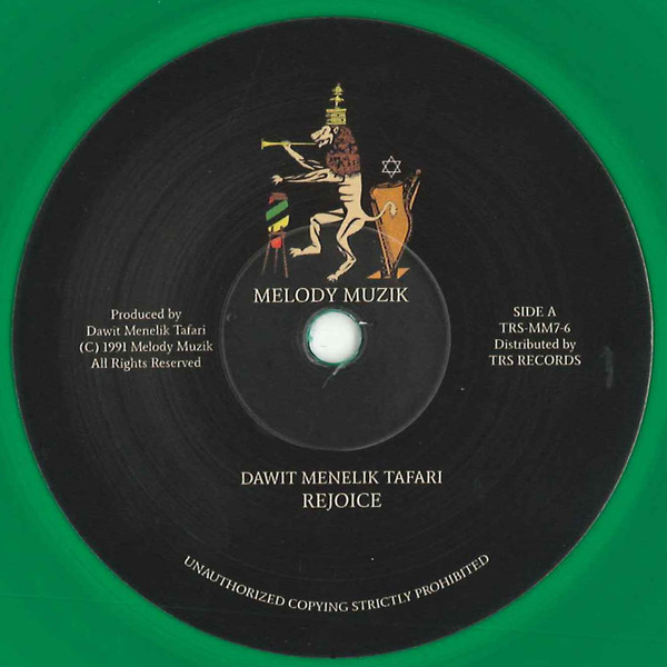 Dawit Menelik Tafari - Rejoice | Melody Muzik (TRS-MM7-6) - main