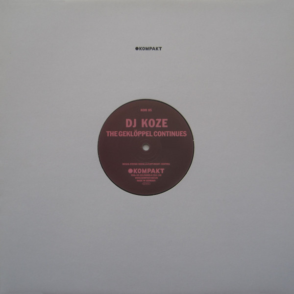 DJ Koze - The Geklöppel Continues | Kompakt (KOM 85) - 3