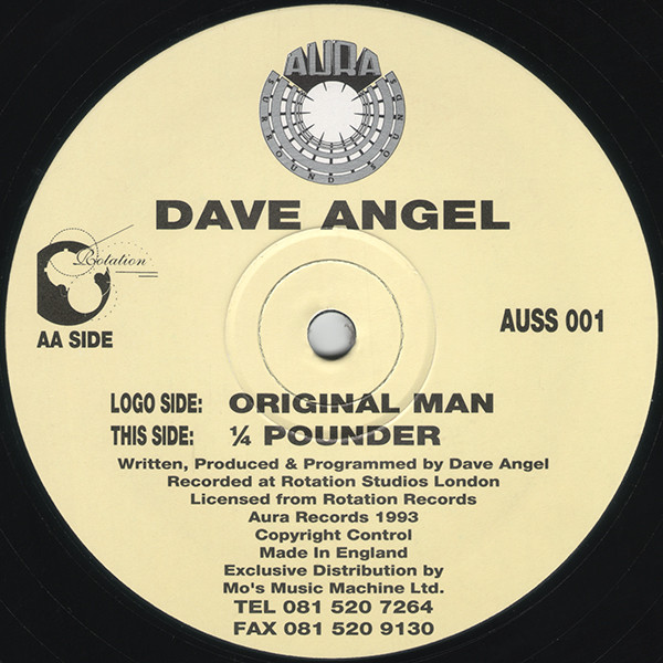 Dave Angel - Original Man | Aura Surround Sounds (AUSS 001) - 3