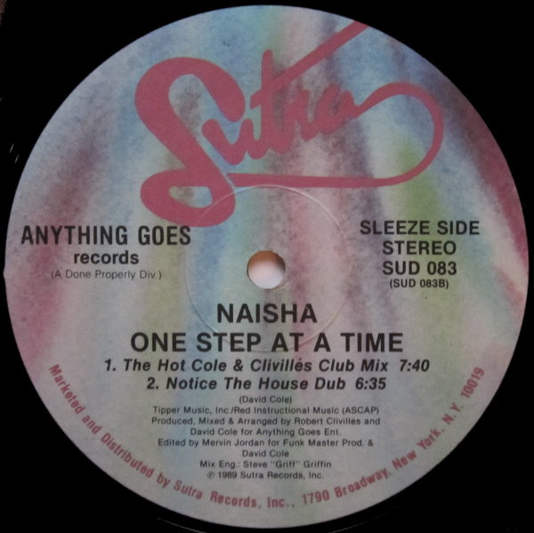 Naisha - One Step At A Time | Sutra Records (SUD 083) - 2
