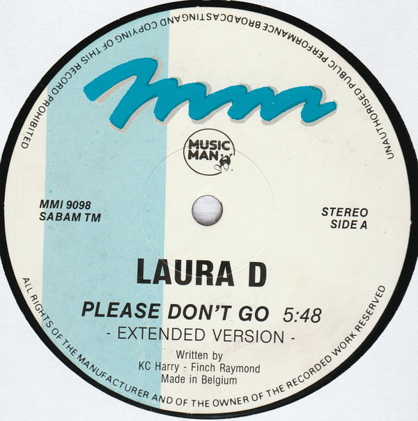 Laura D - Please Don't Go | Music Man Records (MMI 9098) - 2