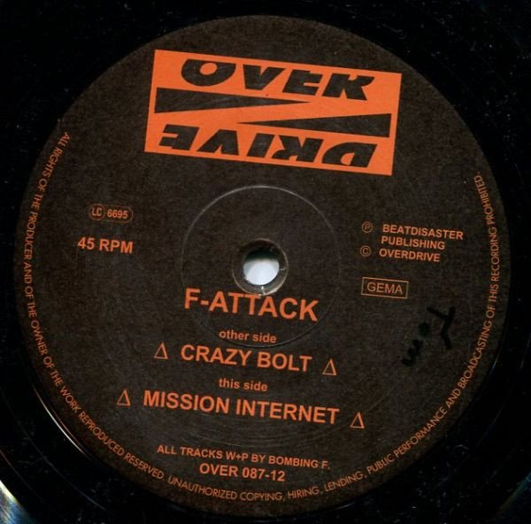 F-Attack - Crazy Bolt | Overdrive (OVER 087-12) - main