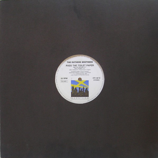 The Outhere Brothers - Pass The Toilet Paper | Downtown (DTR 1067) - 3