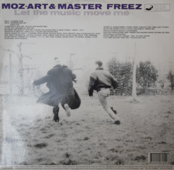 Moz-Art & Master Freez - Let The Music Move Me | Onizom Music (OZ 006) - 2
