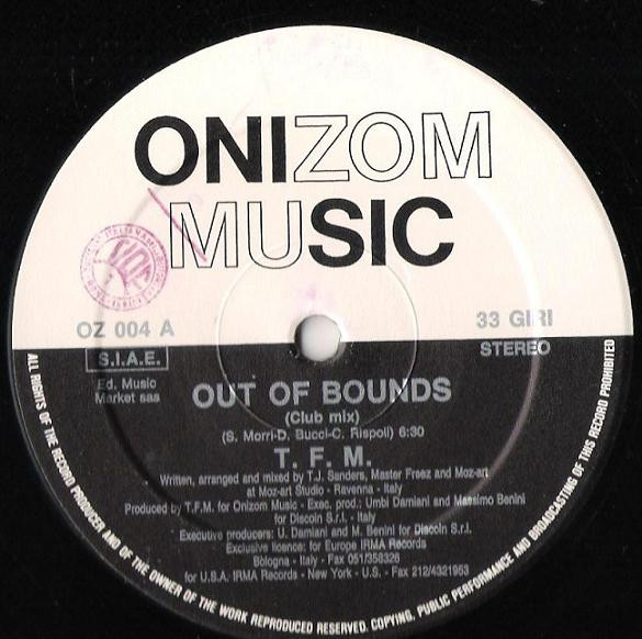 TFM - Out Of Bounds | Onizom Music (OZ 004) - 3 TFM - Out Of Bounds | Onizom Music (OZ 004) - 3