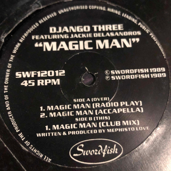 Django Three - Magic Man | Swordfish Records (SWF 12012) - 2