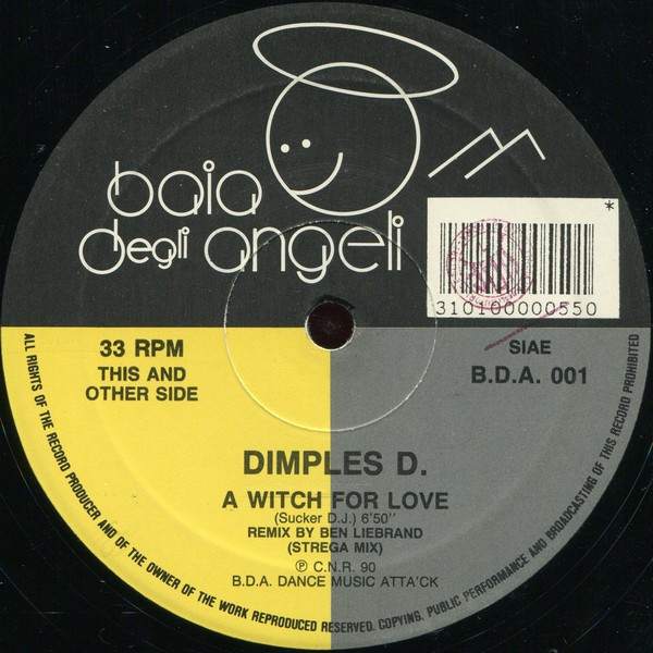 Dimples D. - A Witch For Love (Sucker DJ) | Baia Degli Angeli (B.D.A. 001)