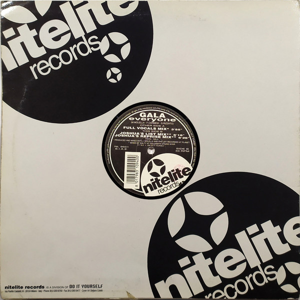 Gala - Everyone Has Inside | Nitelite Records (NL 9501) - main
