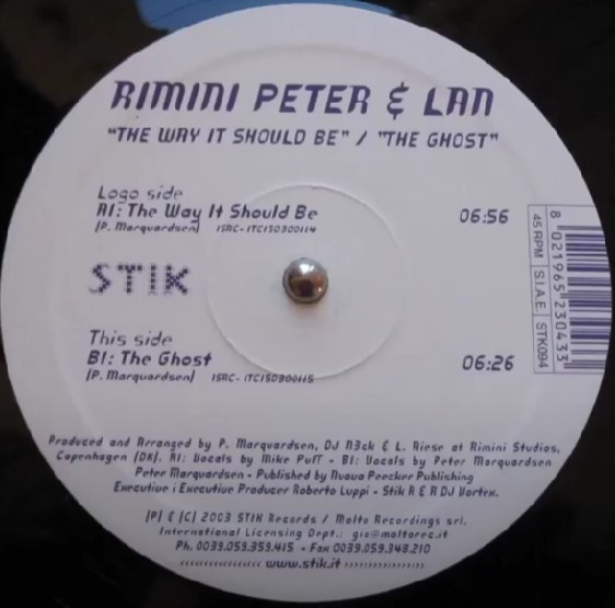 Rimini Peter & LAN - The Way It Should Be / The Ghost | Stik Records (STK094) - 2 Rimini Peter & LAN - The Way It Should Be / The Ghost | Stik Records (STK094) - 2