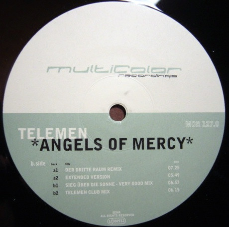Telemen - Angels Of Mercy | Multicolor Recordings (MCR 127.0) - 2