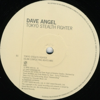 Dave Angel - Tokyo Stealth Fighter | 4th & Broadway (12 BRD 355 DJ) - 2 Dave Angel - Tokyo Stealth Fighter | 4th & Broadway (12 BRD 355 DJ) - 2