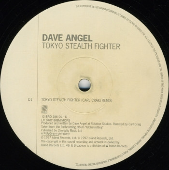 Dave Angel - Tokyo Stealth Fighter | 4th & Broadway (12 BRD 355 DJ) - 4 Dave Angel - Tokyo Stealth Fighter | 4th & Broadway (12 BRD 355 DJ) - 4