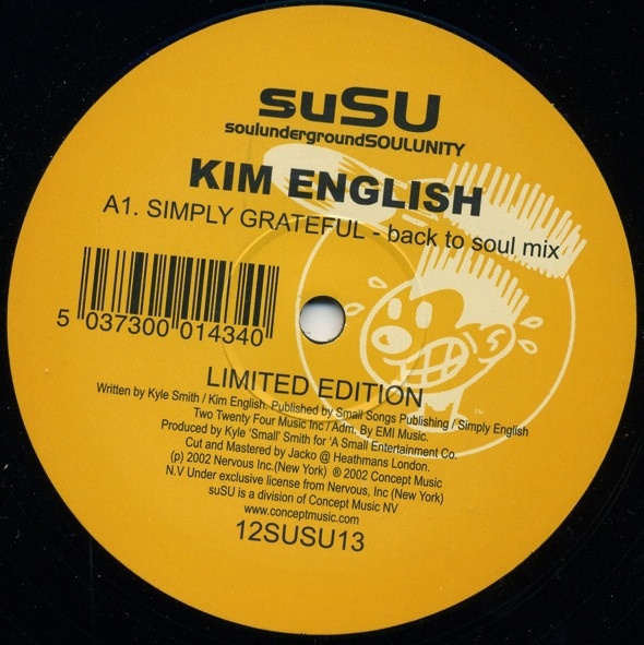 Kim English - Simply Grateful | SuSU (12SUSU13) - 2 Kim English - Simply Grateful | SuSU (12SUSU13) - 2