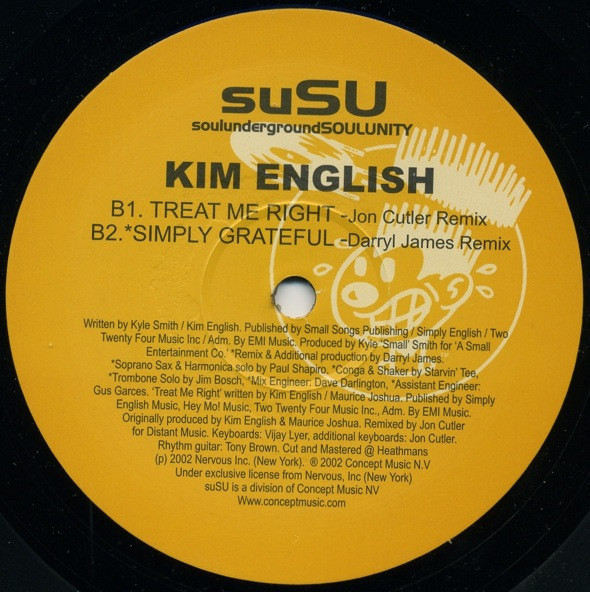 Kim English - Simply Grateful | SuSU (12SUSU13) - 3 Kim English - Simply Grateful | SuSU (12SUSU13) - 3