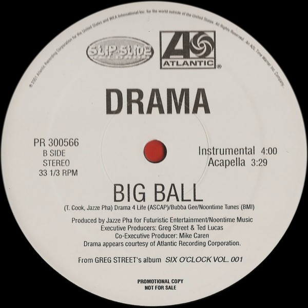 Drama - Big Ball | Slip-N-Slide Records (PR 300566) - 3 Drama - Big Ball | Slip-N-Slide Records (PR 300566) - 3