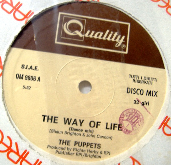 The Puppets - The Way Of Life | Quality (QM 9806) - main