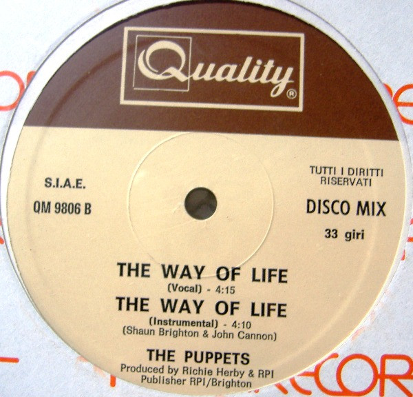 The Puppets - The Way Of Life | Quality (QM 9806) - 2